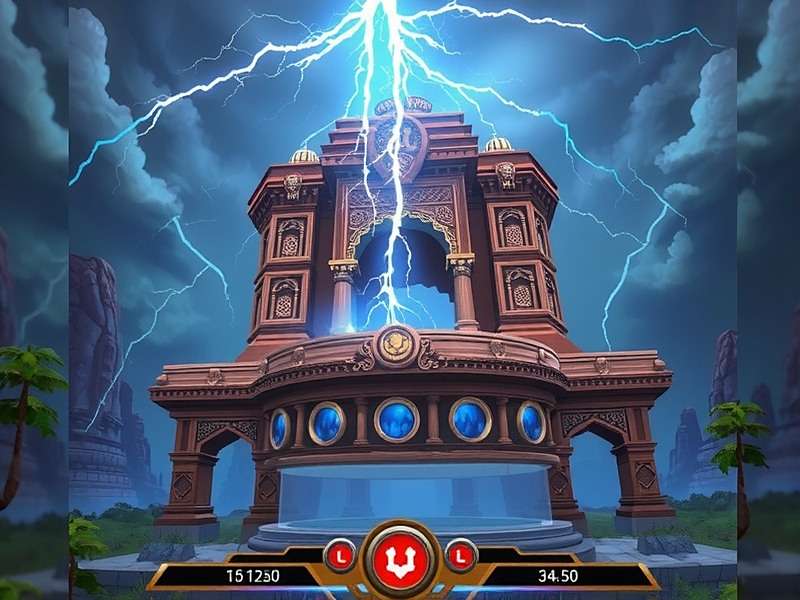 Thunderstorm Titan Indian player strategies showing temple defense tactics